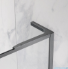 Radaway Modo F SL Brushed Gunmetal II kabina Walk-in 60x201,6cm prawa Szczotkowany Grafit szkło przejrzyste 10419064-92-01R